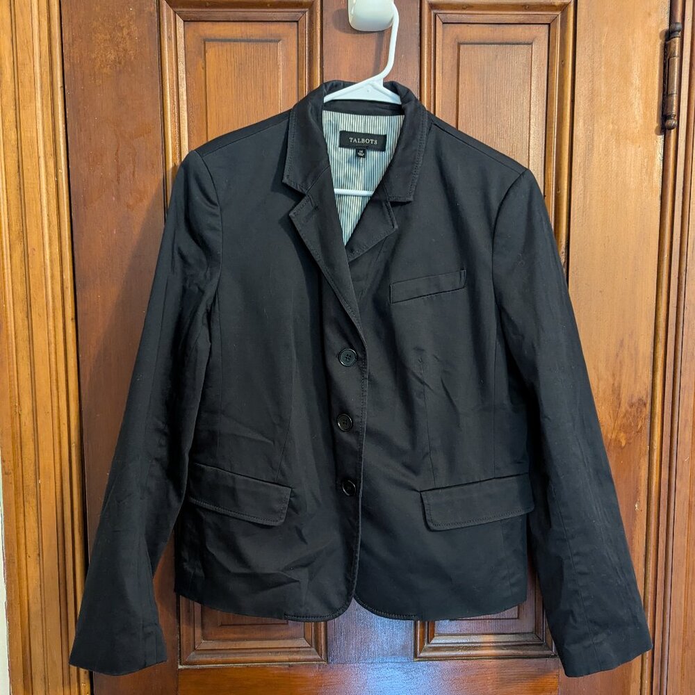 Talbots Black Blazer - Size 14